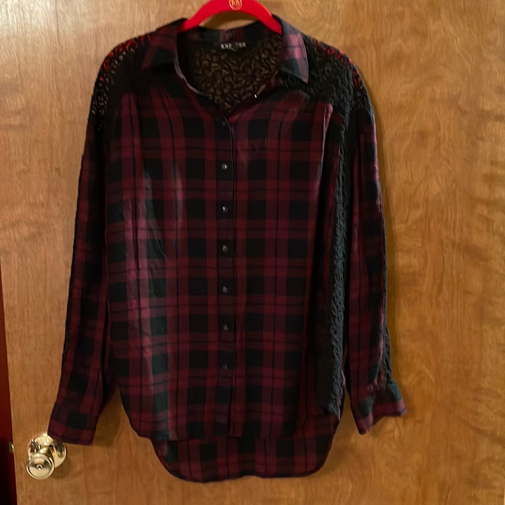 Express Button Blouse